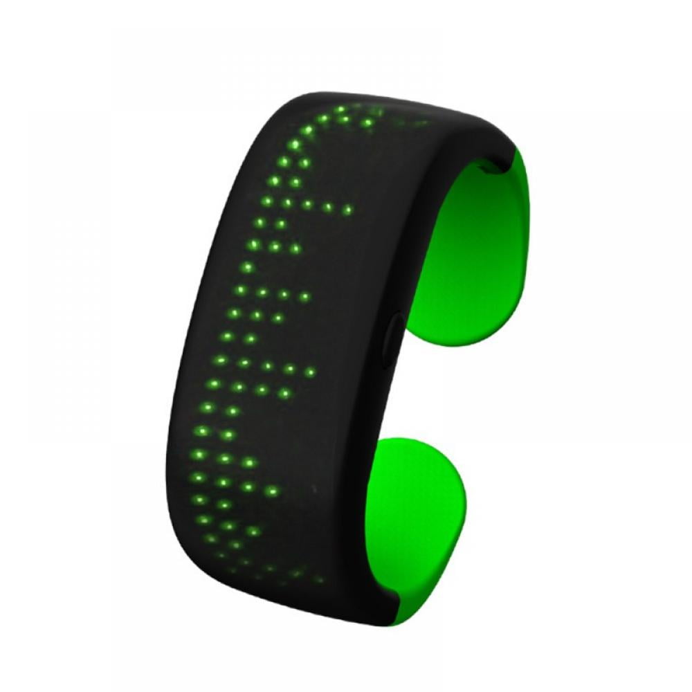 LED Colorful Slap Bracelet Glowing Light Up Wrist Band With Dynamic Display  Screen For Festival Party Bar Running Cycling Jogging Concert From Wilon,  $6.13 | DHgate.Com